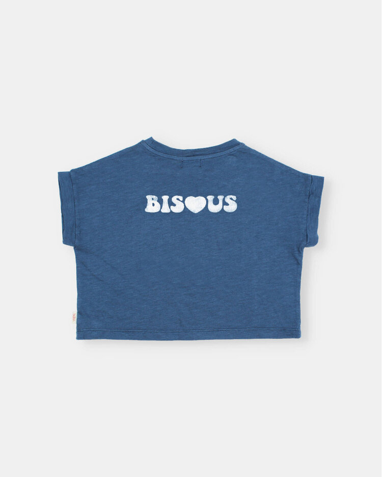 Buho Bisous T-shirt - Navy
