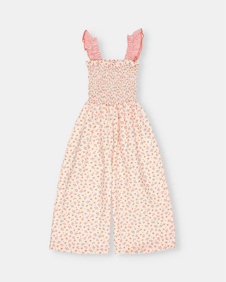 Buho Picnic Jumpsuit - Coral