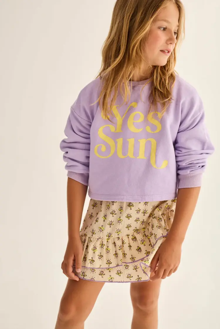COZMO Vega Print Sweatshirt - Lavender