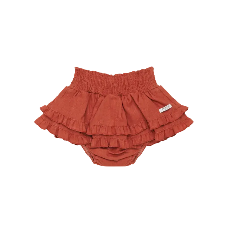 Donsje Amsterdam Vaibi Linen Bloomers - Rosewood