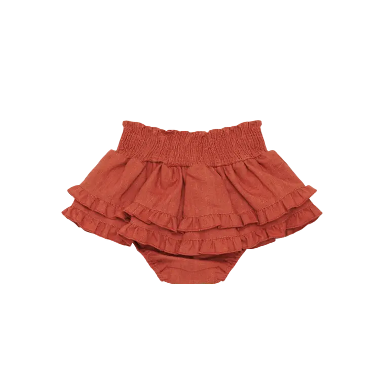 Donsje Amsterdam Vaibi Linen Bloomers - Rosewood