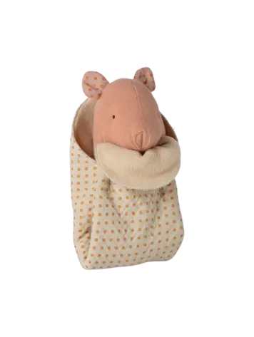 Maileg Lullaby Friends, Pig, Mini - Rose