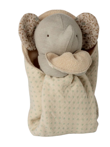 Maileg Lullaby Friends, Elephant, Mini - Iron Grey