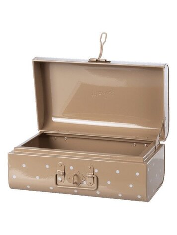 Maileg Storage Suitcase, Small - Rose w. Dots