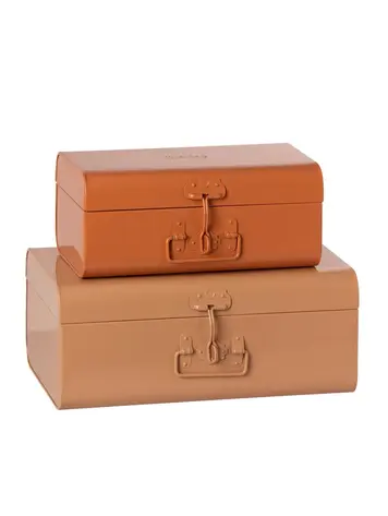 Maileg Storage Suitcase Set - Powder/Rose