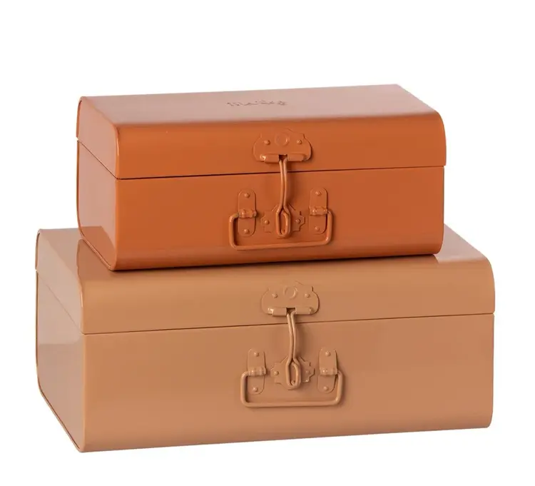 Maileg Storage Suitcase Set - Powder/Rose