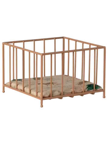 Maileg Playpen, Micro - Dark Powder