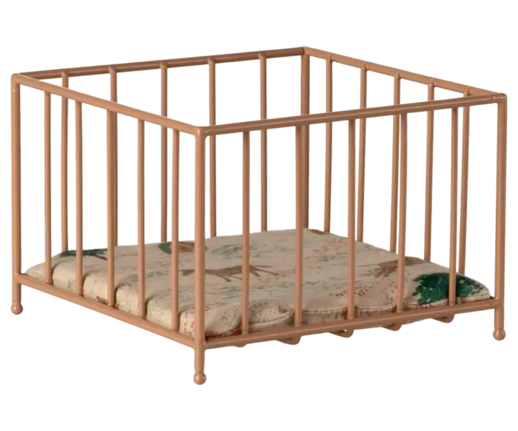 Maileg Playpen, Micro - Dark Powder