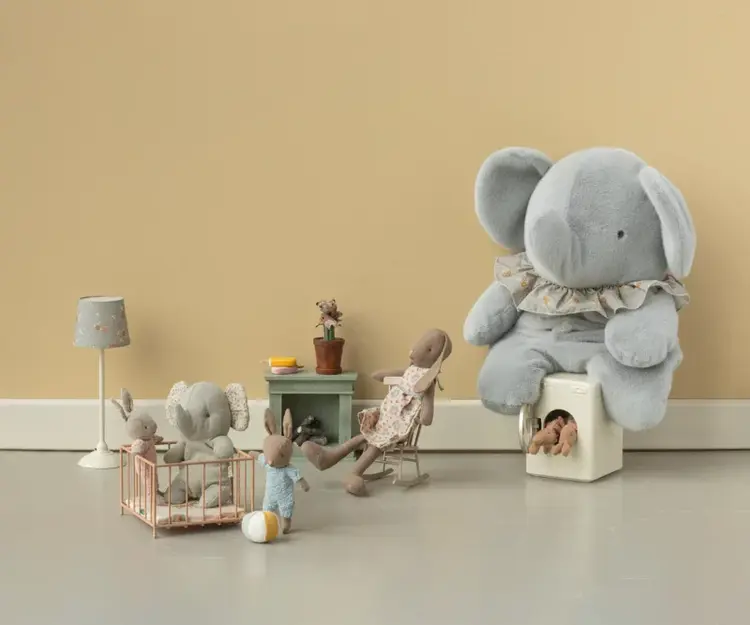 Maileg Playpen, Micro - Dark Powder