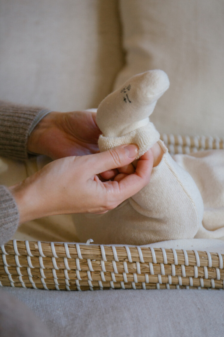 1+ in the family Gil Socks - Ecru