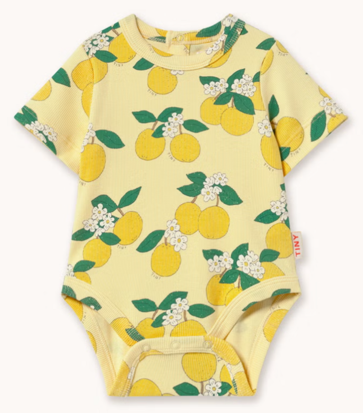 Tiny Cottons Oranges Rib Body
