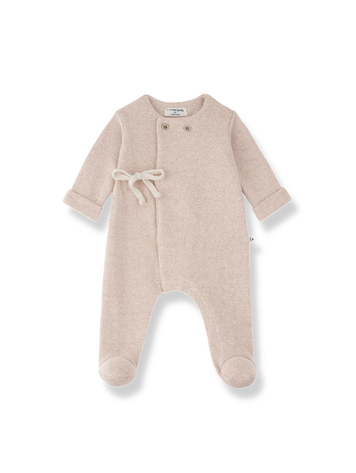 1+ in the family Havre Jumpsuit w/Feet - Nude