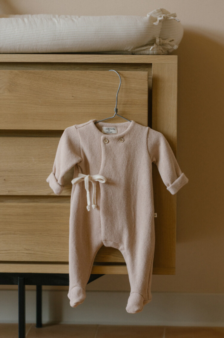 1+ in the family Havre Jumpsuit w/Feet - Nude