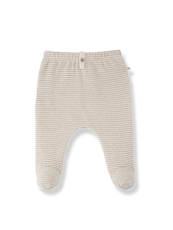1+ in the family Arras Leggings w/Feet - Beige