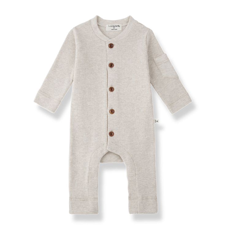 1+ in the family Grosseto Jumpsuit - Rice