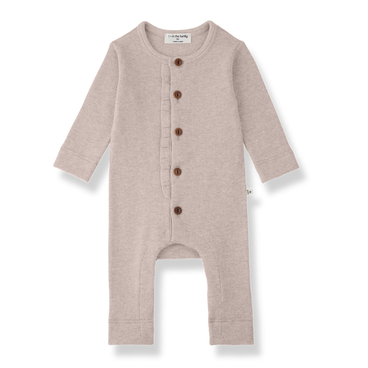 1+ in the family Pavia Girly Jumpsuit - Nude