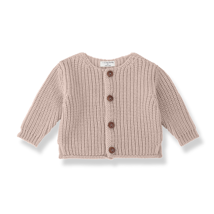 1+ in the family Antibes Cardigan - Nude