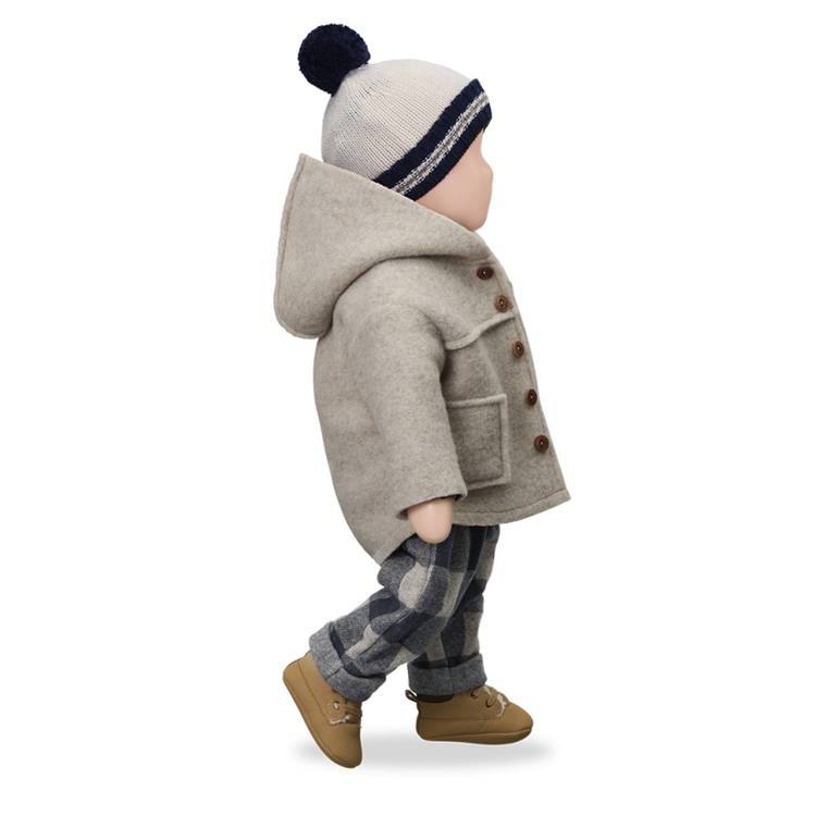 1+ in the family Calabria Hooded Jacket - Beige
