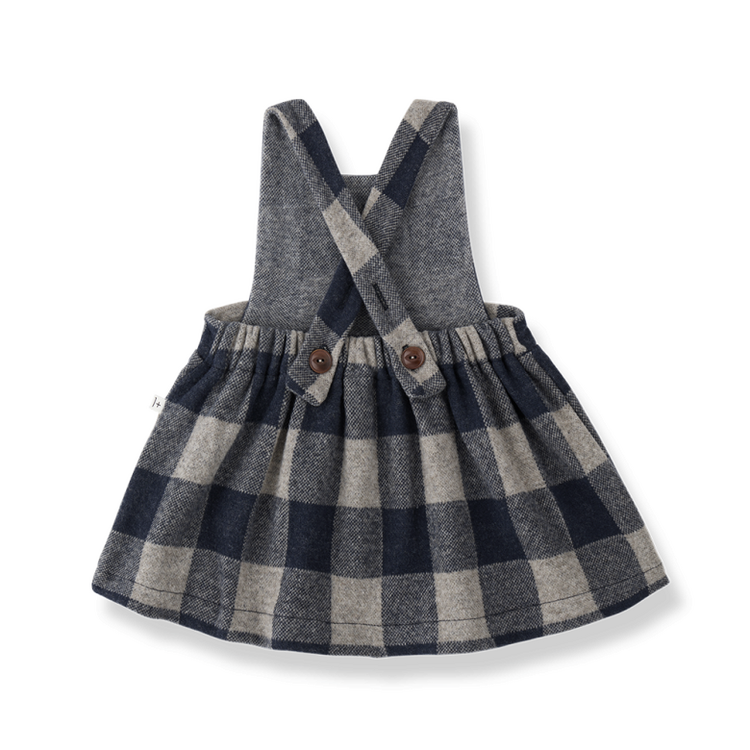 1+ in the family Venezia Pinafore Dress - Blue