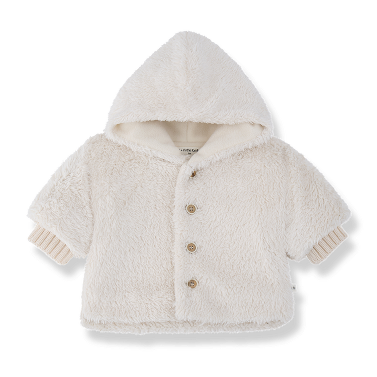 1+ in the family Gourdon Hooded Jacket - Ecru