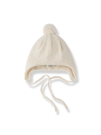 1+ in the family Clichy Beanie - Ecru