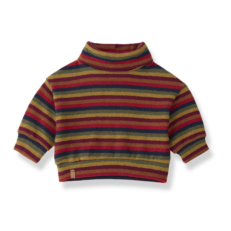 1+ in the family Kingston Turtle Neck Sweater - Multicolor