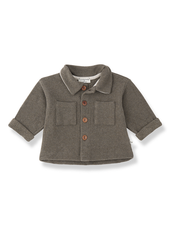 1+ in the family Trento Overshirt - Dark Taupe