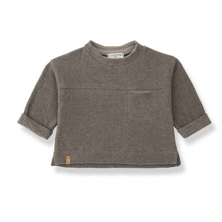 1+ in the family Vercelli Sweater - Dark Taupe