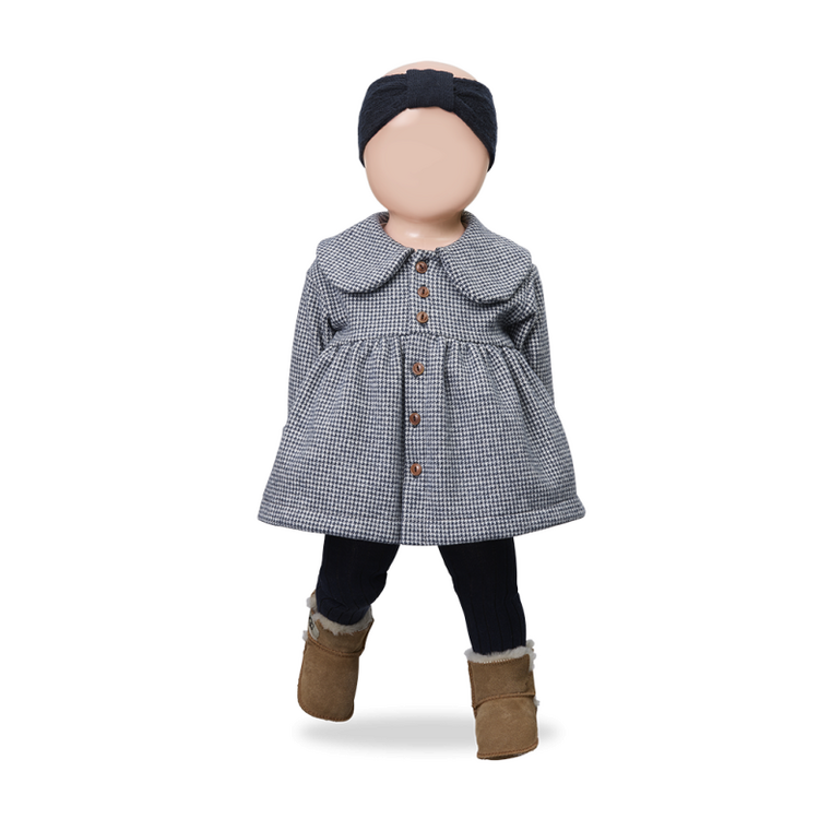 1+ in the family Salerno Collar Dress - Blue