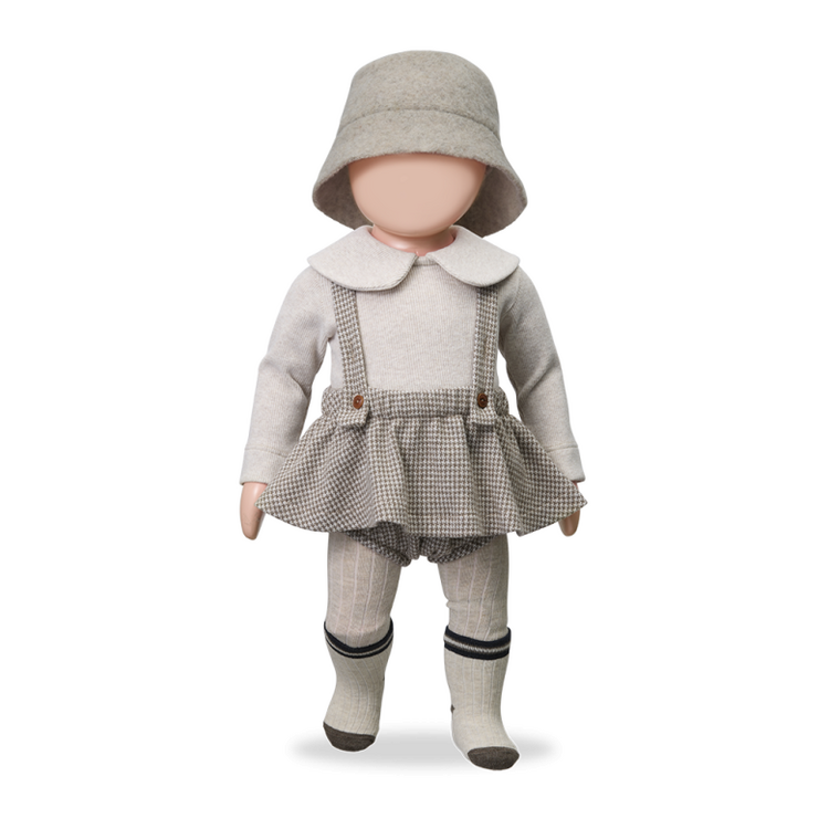 1+ in the family Cesena Skirt w/Bloomer - Dark Taupe