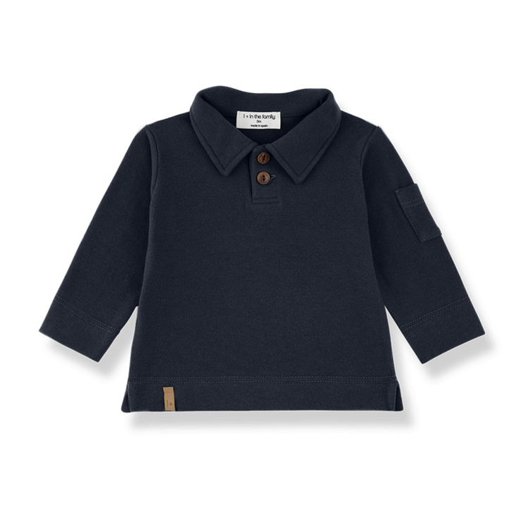 1+ in the family Osimo L.Sleeve Polo - Blue
