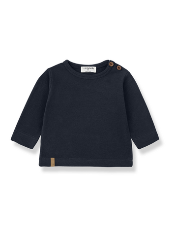 1+ in the family Tom L.Sleeve T-shirt - Blue