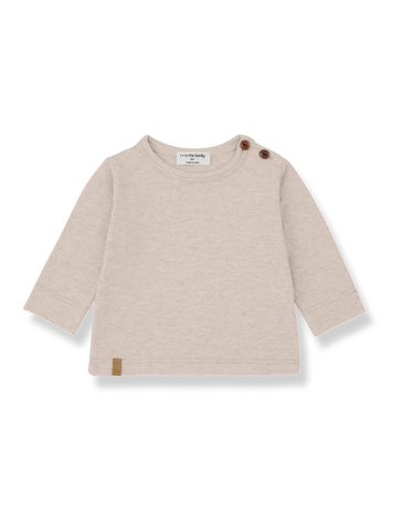 1+ in the family Tom L.Sleeve T-shirt - Nude