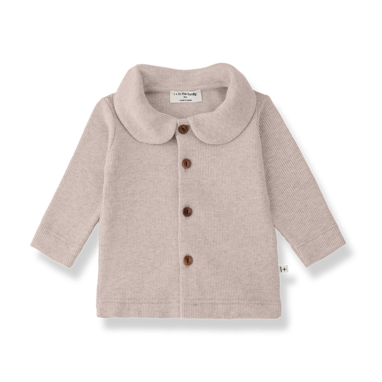 1+ in the family Mantova Collar Blouse - Nude