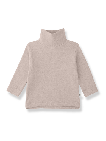 1+ in the family Lodi Turtle Neck T-shirt - Nude