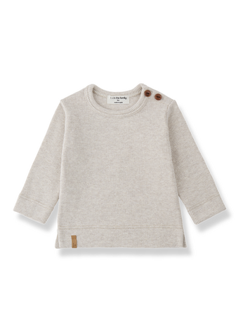 1+ in the family Pesaro L.Sleeve T-shirt - Rice