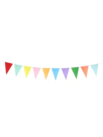 Meri Meri Felgekleurde Vlaggetjesslingers