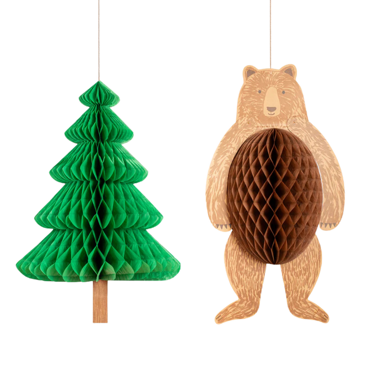 Meri Meri Camping Adventure Giant Hanging Decorations