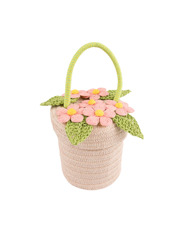 Meri Meri Flower Pot Basket Bag
