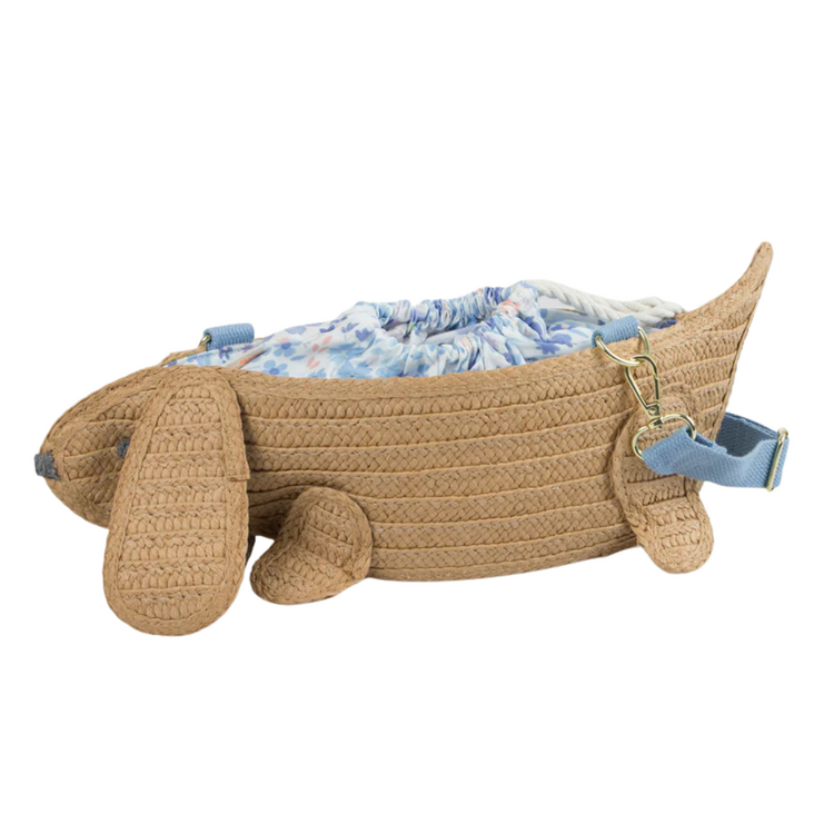 Meri Meri Woven Sausage Dog Bag