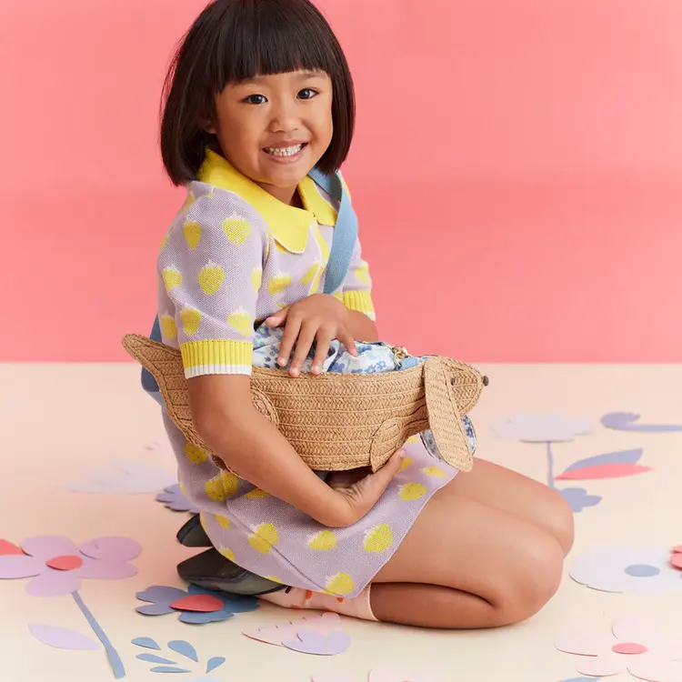 Meri Meri Geweven Hondjes Tasje