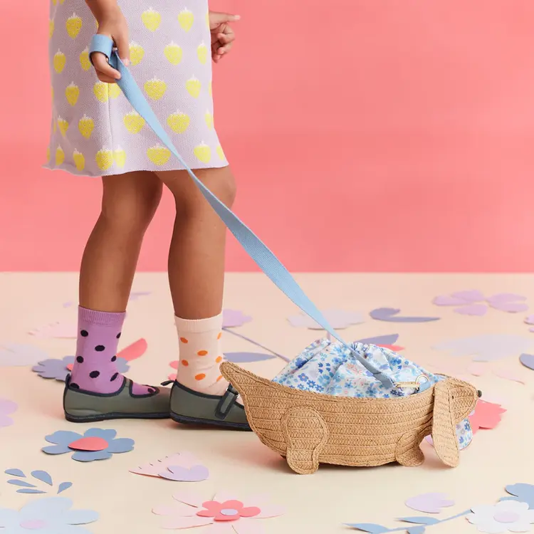 Meri Meri Woven Sausage Dog Bag