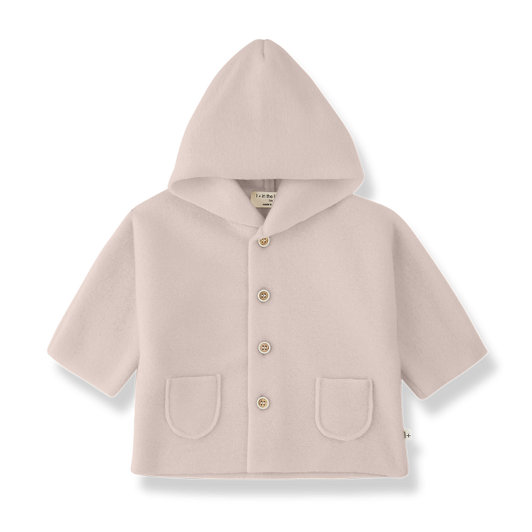 1+ in the family Menton Hooded Jacket - Nude