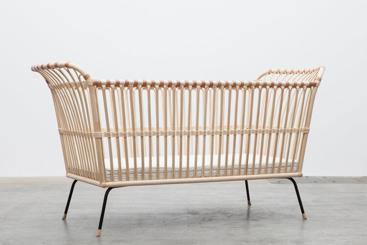 Bermbach Handcrafted Babybedje Frederick incl. Matras