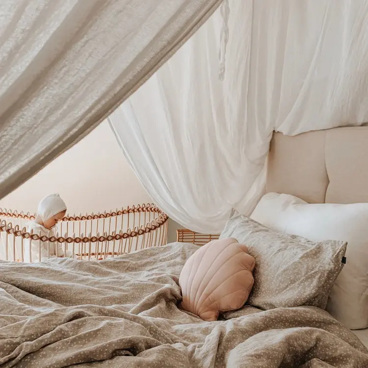 Bermbach Handcrafted Babycrib Lola incl. Mattress