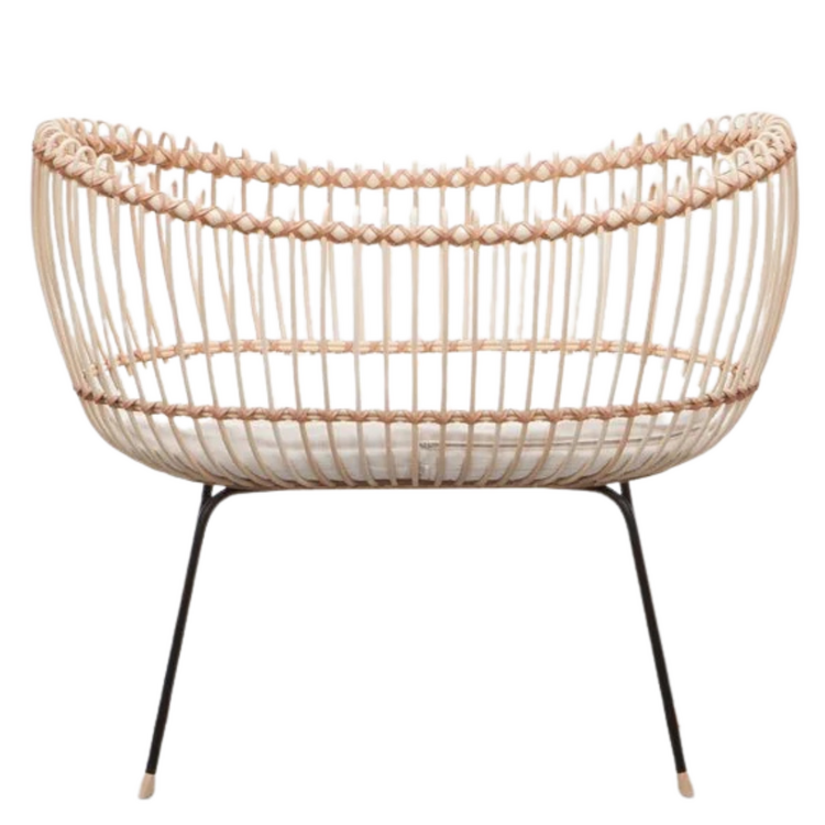Bermbach Handcrafted Babycrib Lola incl. Mattress