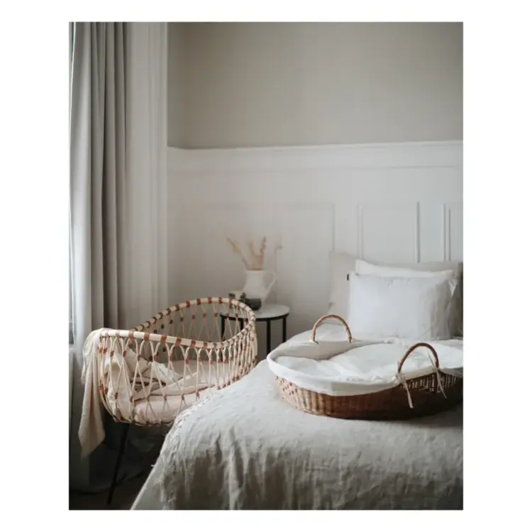 Bermbach Handcrafted Babycrib Emil incl. Mattress