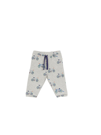 Arsène & Les Pipelettes Jogger Bicyclettes - Gris