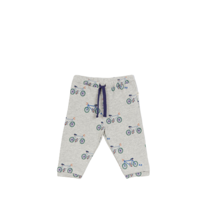 Arsène & Les Pipelettes Jogger Bicyclettes - Gris