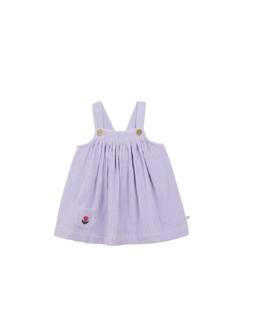 Arsène & Les Pipelettes Robe Velours - Lilas